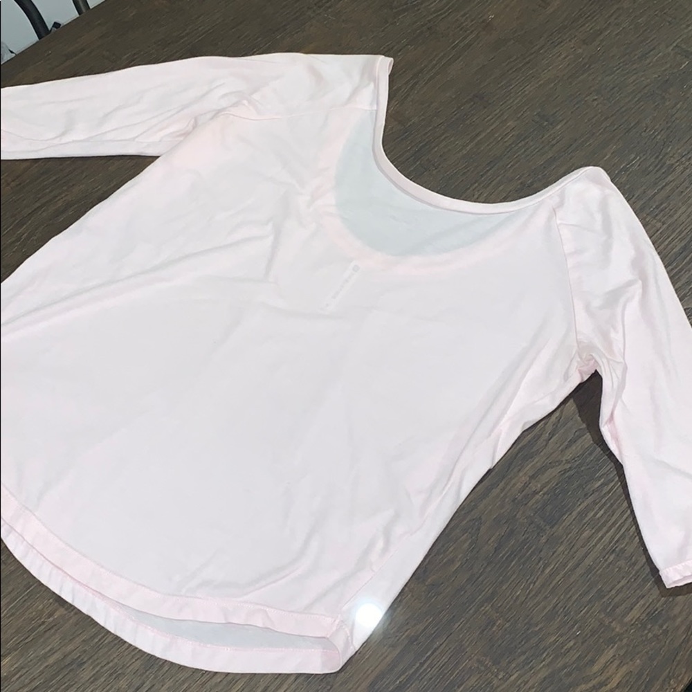 Pink Quarter Sleeve Top